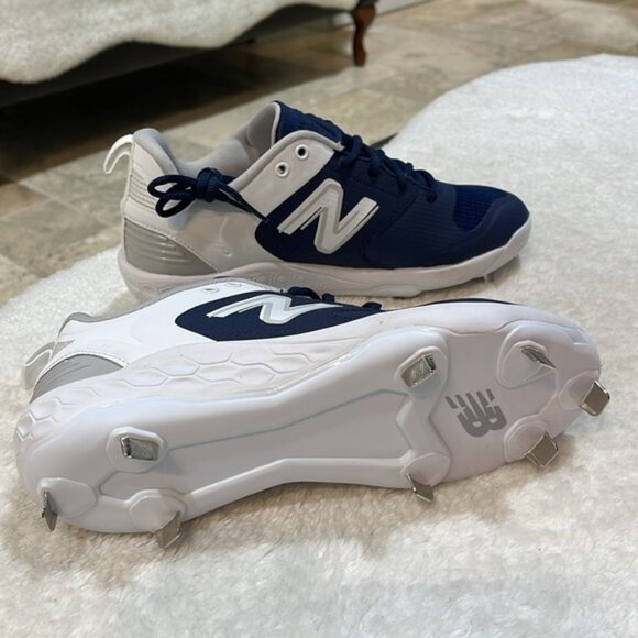 NEW BALANCE Unisex Fresh Foam X Velo V3 Metal Baseball Cleats - Picture 3 of 5